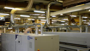 Tuyauterie d'aspiration installé par MOUZE